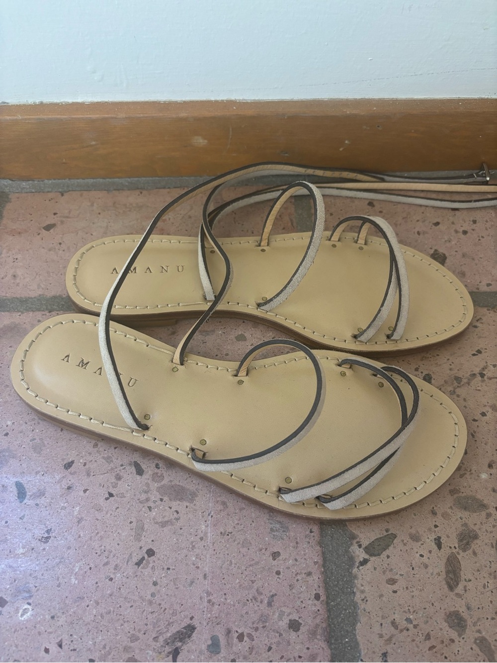 AMANU The Constantia Leather Sandals